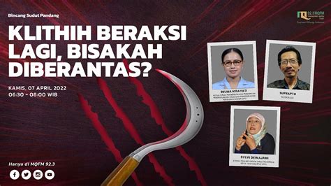 Klitih Beraksi Lagi Bisakah Diberantas Bincang Sudut Pandang