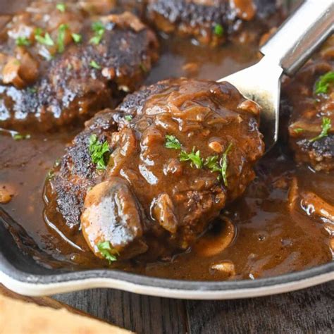 Homemade Salisbury Steak Recipe Butter Your Biscuit