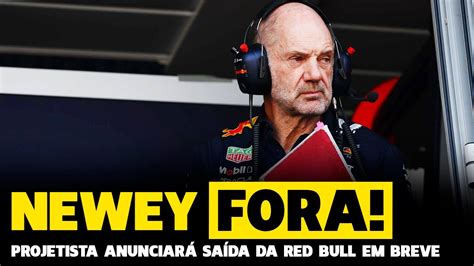 BOMBA ADRIAN NEWEY DEIXARÁ A RED BULL E ANUNCIARÁ SAÍDA EM BREVE