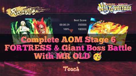 NXB NV Complete AOM Stage 6 FORTRES Giant Boss Battle With MR OLD