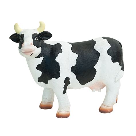 Tuscan Path 27cm Cow Garden Statue Bunnings Warehouse