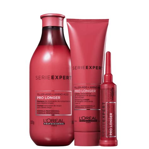 Kit L Oréal Expert Pro Longer Tratamento Beleza na Web