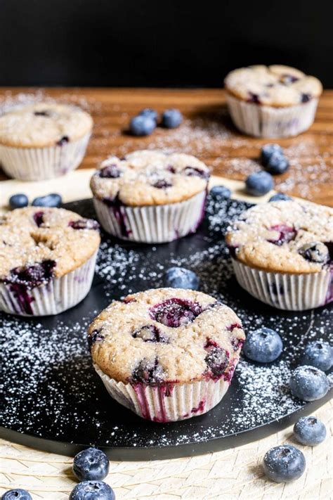 Vegan Blueberry Muffins My Pure Plants