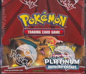 Pokemon Card Game Platinum Supreme Victors Factory Sealed Booster Box