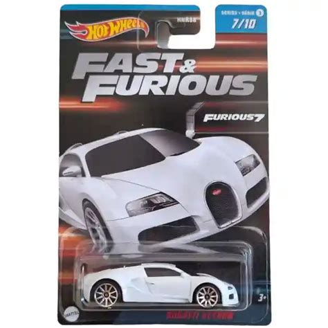 Mattel Hot Wheels Fast Furious Bugatti Veyron kisautó Mo