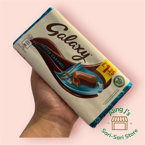 Galaxy Salted Caramel Chocolate Bar 135g Lazada Ph