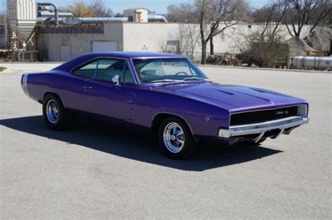 1968 Dodge Charger Plum Crazy Purple With 10100 Miles Available Now Classic Dodge Charger