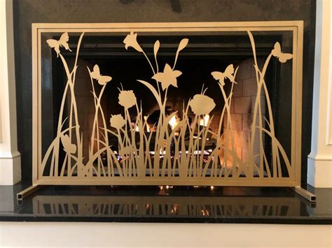 Fireplace Screen – Water Jet Cutting, Laser Cutting, & 3D Printing