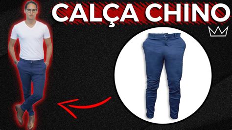 Como Usar Cal A Chino Masculina Review Youtube