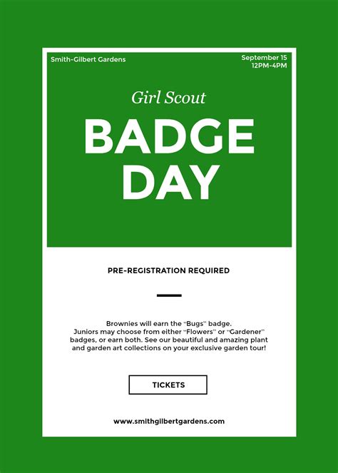 Girl Scout Badge Day - Smith-Gilbert Gardens