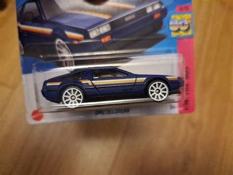 Hot Wheels 2023 DMC DeLorean Matt Dark Blue New Colour New