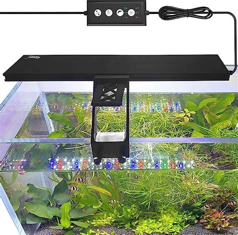 Amazon Hygger Clip On Full Spectrum Aquarium Led Light W Day