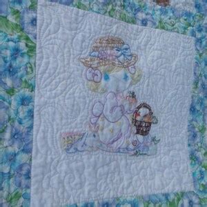 Precious Moments Baby Quilt, Precious Moments Wall Hanging - Etsy