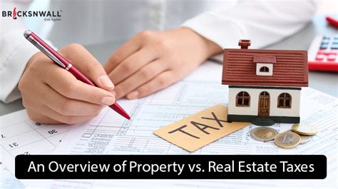 An Overview Of Property Vs Real Estate Taxes