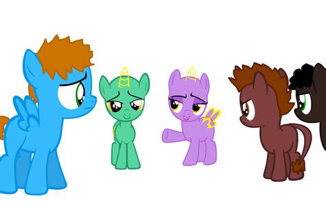 We Are The Ninjas Ninjago Ponies Collab By Flyerstorm On Deviantart