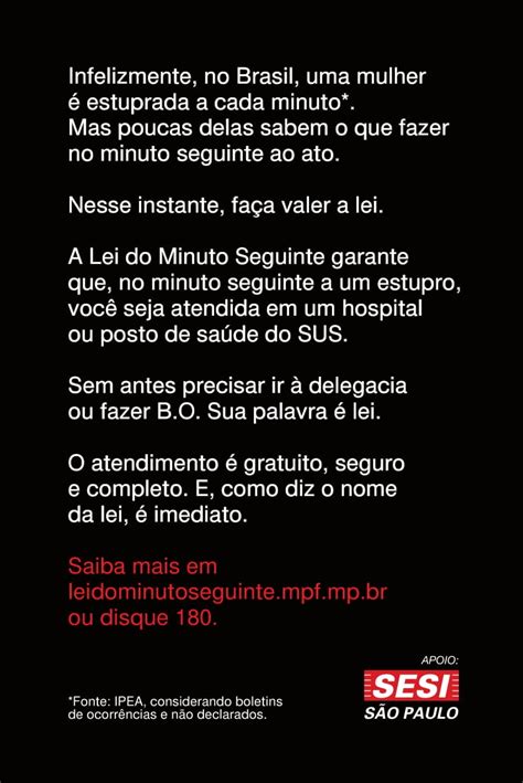 Minuto Seguinte Ccr Viaoeste E Ccr Rodoanel Apoiam Campanha Contra