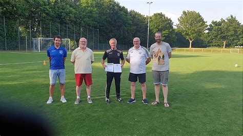 Fussball Verband Mittelrhein Ehrenamtspreis F R Gerd Wieland