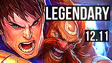 Garen Vs Gragas Top Legendary Rank Garen Games