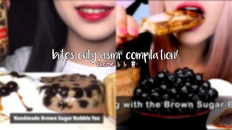 Bites Only Asmr Compilation Boba Themed 10 Videos Collab With