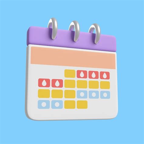 Free Psd 3d Icon For Sex Education With Calendar