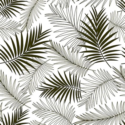 Palm Tree Leaf Stencil