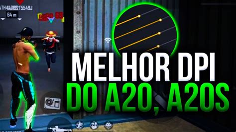 MELHOR DPI SENSI PARA O GALAXY A20 FREE FIRE YouTube