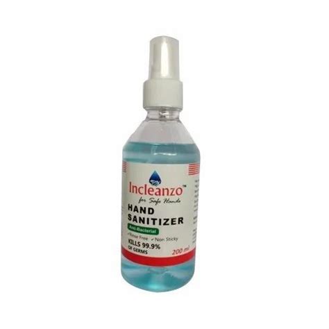 200 Ml Alcohol Based Hand Sanitizer Liquid Spray At Rs 50 Kukatpally