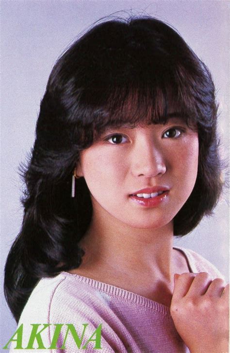 Akina Nakamori中森明菜＃明星ヘアカタログ 83夏の号＃ Celebrities Portrait Famous