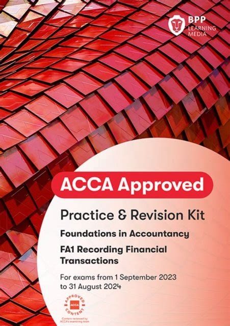 Fia Recording Financial Transactions Fa Practice And Revision Kit