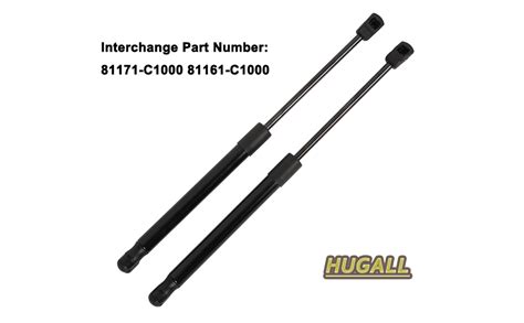 Amazon Pcs Front Hood Lift Support Shocks Struts C