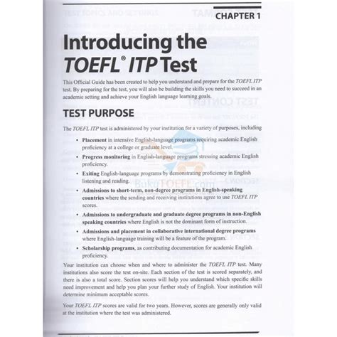 Jual Must Have Ets Official Guide To The Toefl Itp Test Cd Terlaris