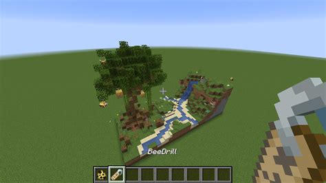 I built a sanctuary for the new bees in a 32x16 area : r/Minecraft