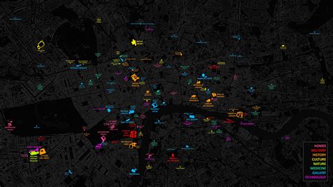 I made a map of Central London museums... there are a lot : r/london