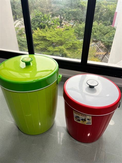 Insulated Rice Bucket Ice Bucket Hot Cold Food Drinks Storage Bucket Container Thermos Flask