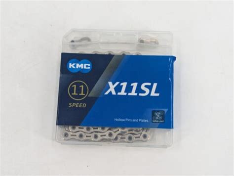 KMC X11SL Ti N Silver Steel Bike Chain 11 Speed 118 Links Fit Shimano