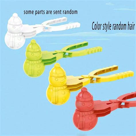 1pc Cartoon Duck Shaped Snowball Maker Toy For Snowball Fighting