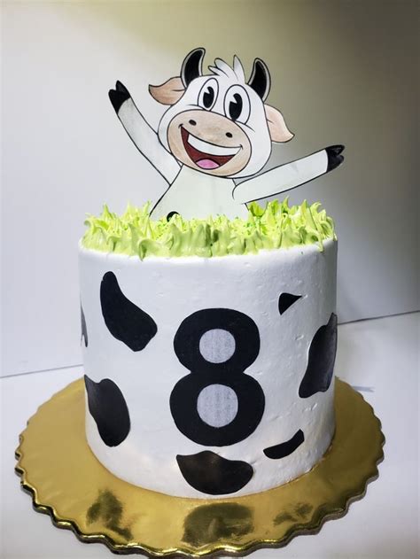 La vaca lola Pastel de vaca Torta para varon Tortas temáticas