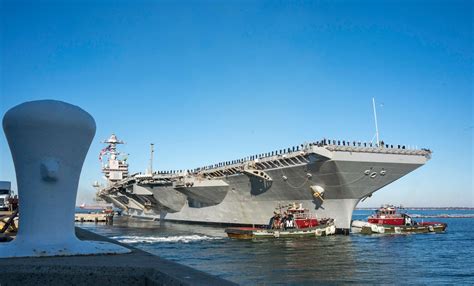 Gerald R Ford Carrier Strike Group Returns To Homeport Concluding