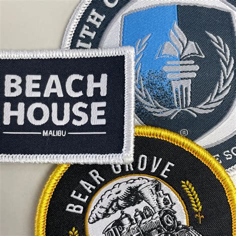 Custom Woven Patches Canada Coastal Reign