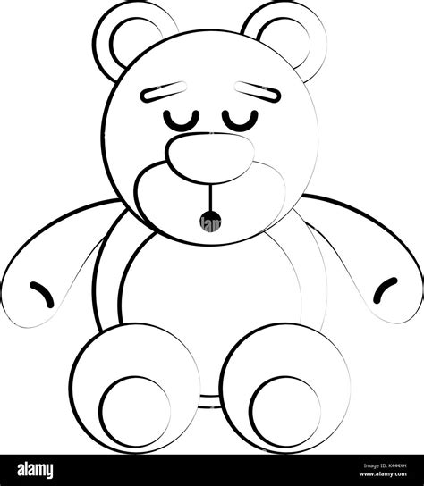 Cute Teddy Bear Stock Vector Image And Art Alamy