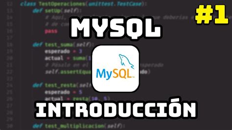 Curso De Mysql Desde Cero Introducción Youtube