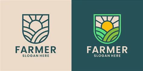 100,000 Desain logo pertanian Vector Images | Depositphotos