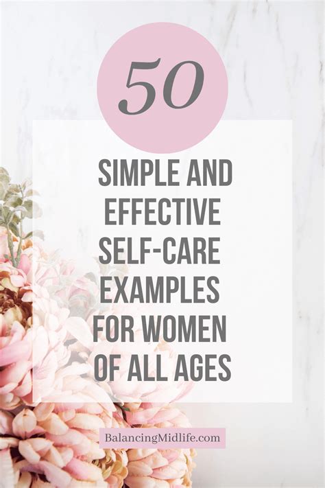 50 Simple And Surprisingly Effective Physical Self Care Examples For