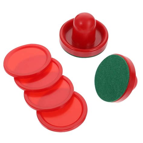 Air Hockey Strikers Paddles And Pucks Set Game Table Equipment And