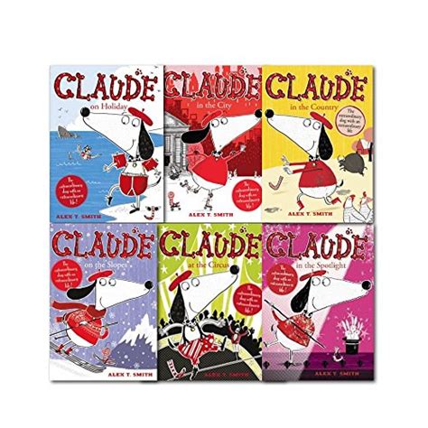 Buy Claude Collection 6 Books Set By Alex T Smith Claude In The City