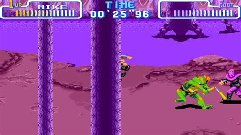 Скачать игру Teenage Mutant Ninja Turtles IV Turtles in Time SNES