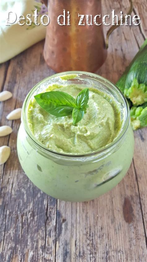 Pesto Di Zucchine E Mandorle Ricette Pesto Di Zucchine Salse Ricette