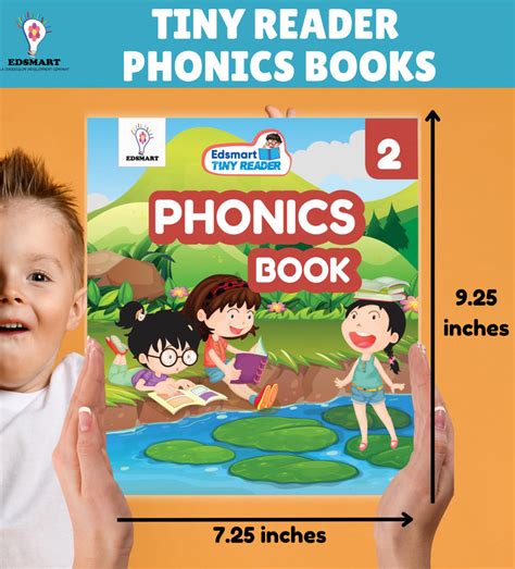 Edsmart Tiny Reader English Phonics Book Phonics Reader Level 2 Vowel Letter Sounds Phonics