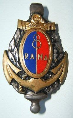 INSIGNE 8 REGIMENT D ARTILLERIE DE MARINE 8 RAMa Drago EBay