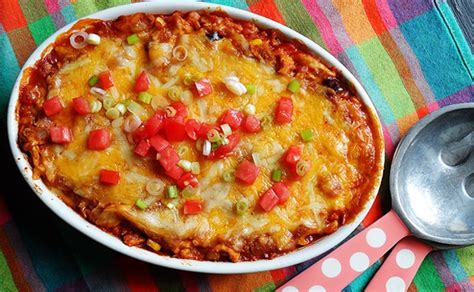 Chicken Tostada Casserole - Amanda's Cookin'